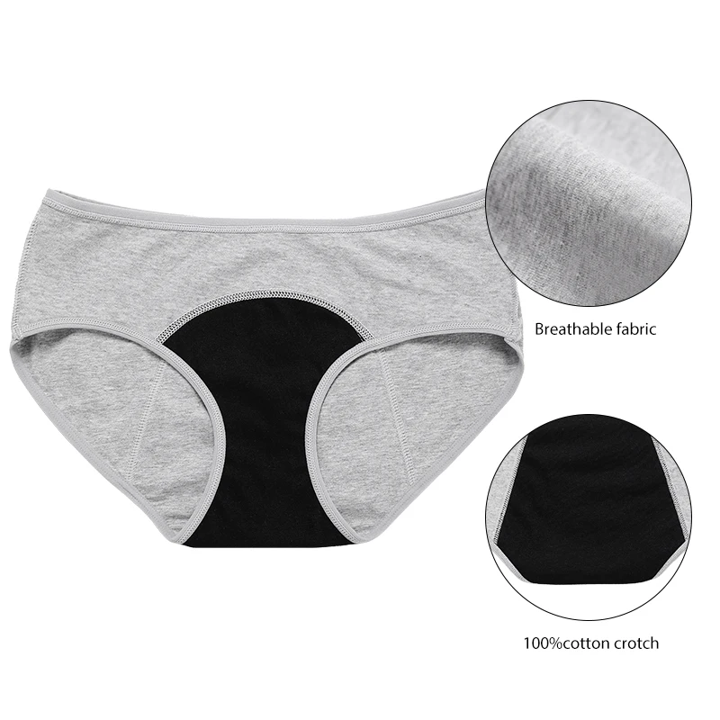8 to 16 Years Period Proof Culotte Menstruelle Teenage Calzon Menstrual Teen Period Panties Underwear For Girls