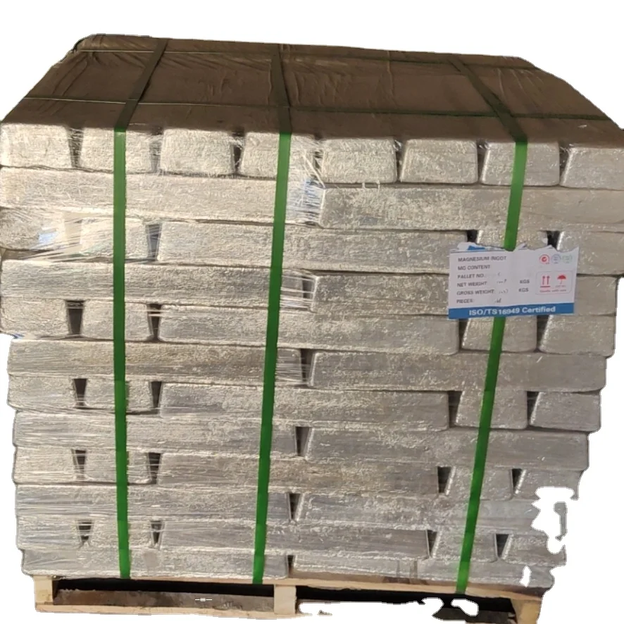 
99,98 мин. магниевый слиток, китайская фабрика на продажу 