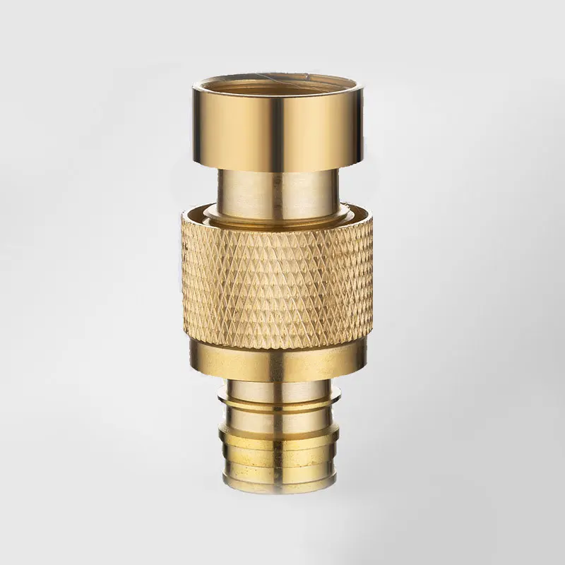 High Pressure Brass Adjustable Rotating Nozzle Water Spray Gun Head Garden Water Hose Nozzle For Car Washing