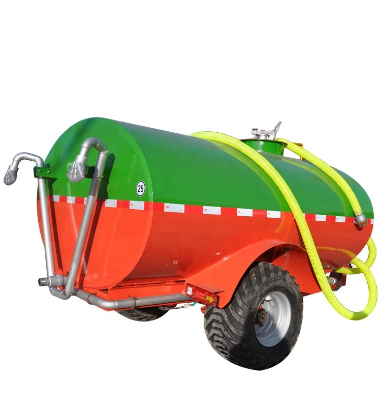 Tractor Trailer For Transport Water Tanker With PTO Pump