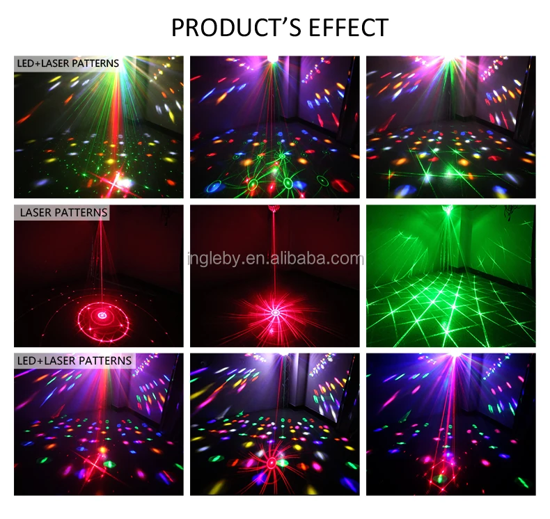 Cheap RGB Dj Laser Light Sound Activated Indoor Disco Laser Party Light Show With Remoter