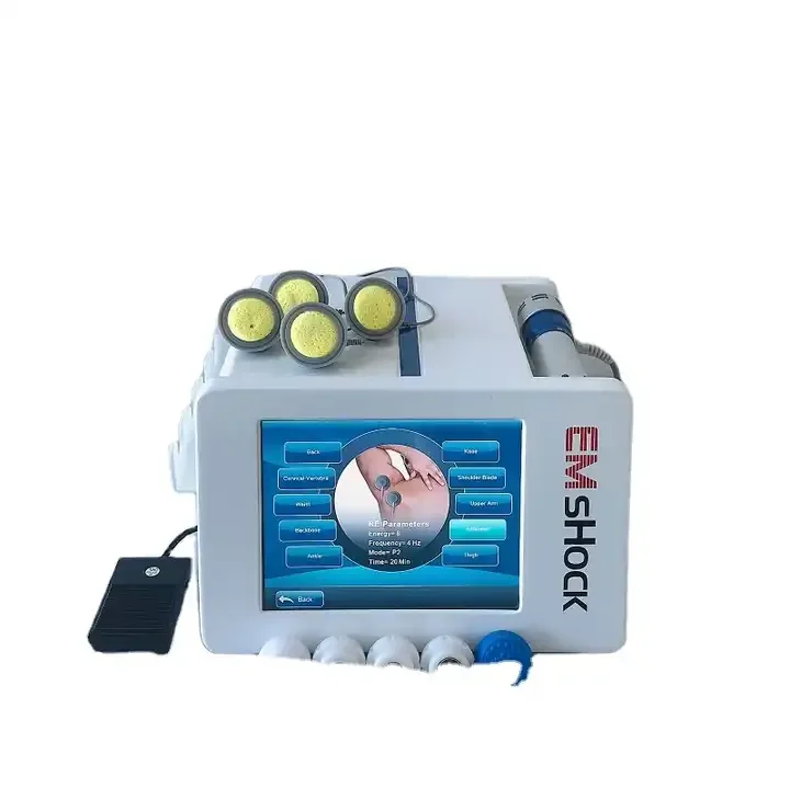 Pain Relief Shockwave Therapy Equipment Eswt Shock Wave Physical Cellulite Reduction Muscle Stimulator 2 in 1 Shockwave Machine