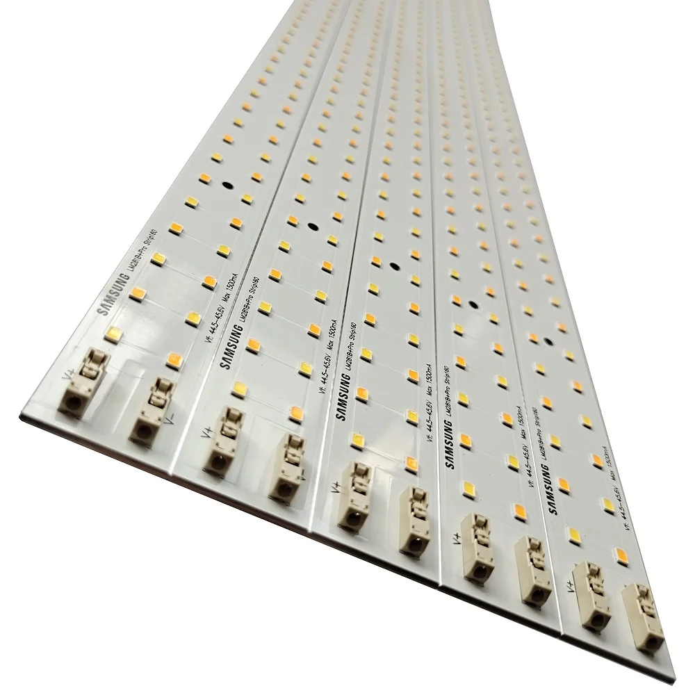 Светодиодная лента Samsung LM281B Pro 3000K mix 5000K 2ft 60 Вт для роста