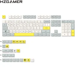 HZGAMER Customized Keycaps, PBT XDA Profile Keycap for Mechanical Keyboard ISO ANSI Layout Keycaps