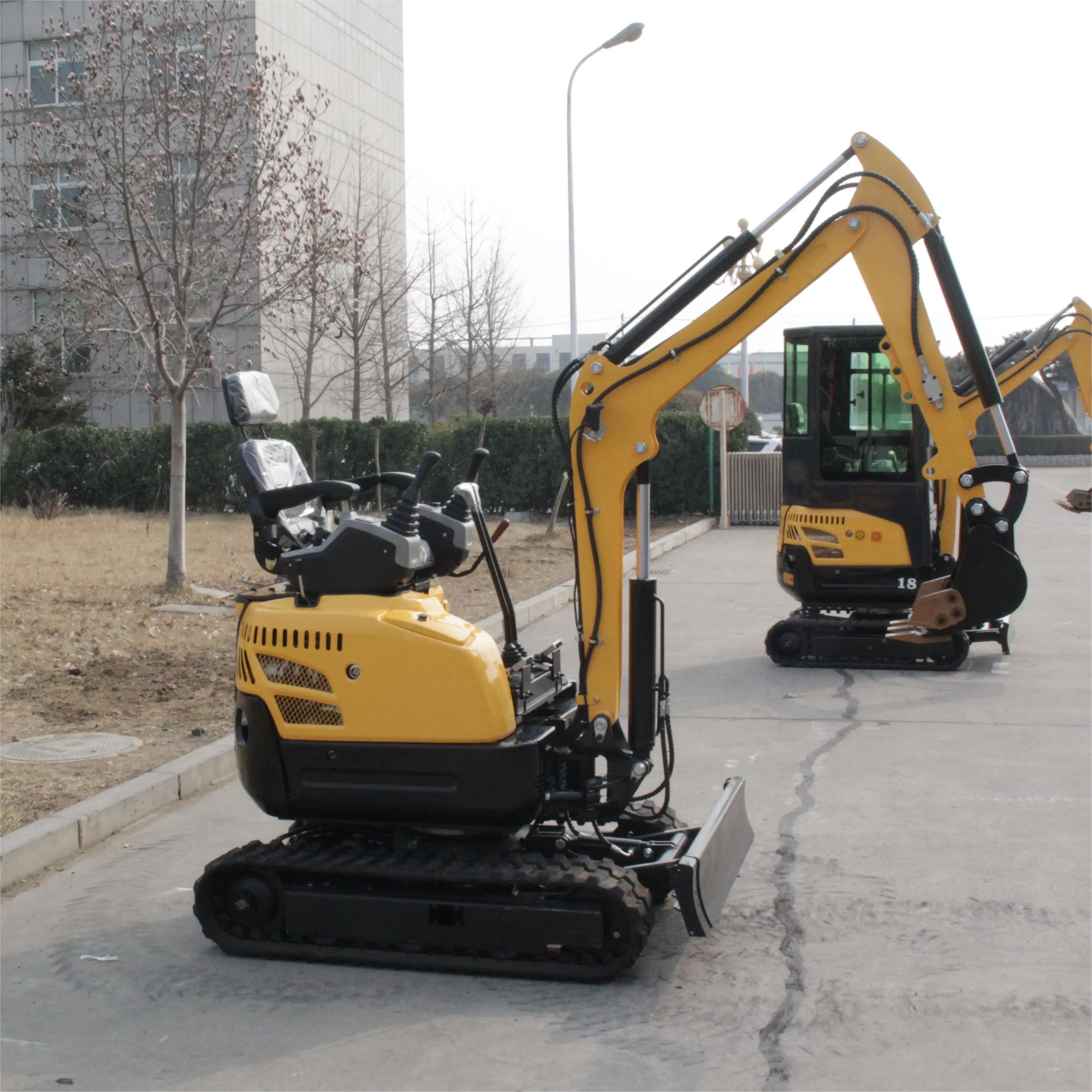 Construction Machinery 0.8Ton 1Ton 1.5Tton 2Ton 2.5Ton Mini Excavator Diesel Tracked EPA/EURO 5 Excavator price for sale