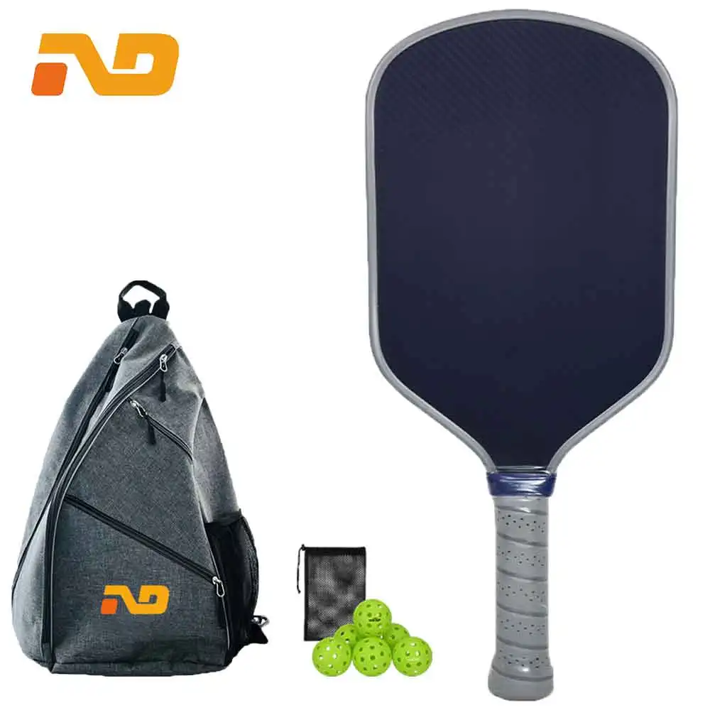 2024 New Style Kevlar Blue Red Black Texture Carbon Fiber 16mm Pickleball Paddle