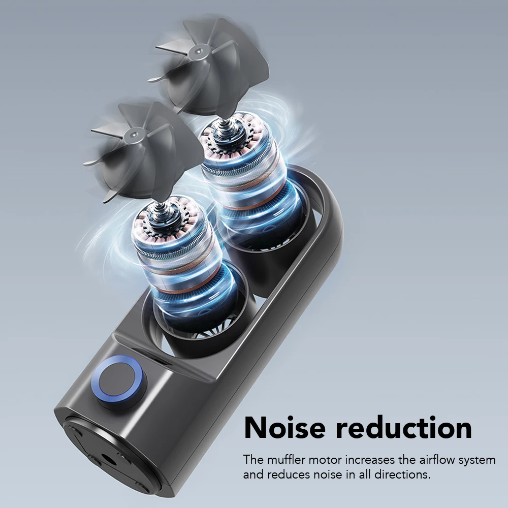 IMYCOO New Arrival 4000mAh Rechargeable Battery Double Mini Table Fan Wholesale Custom Portable USB Small Desk Fan