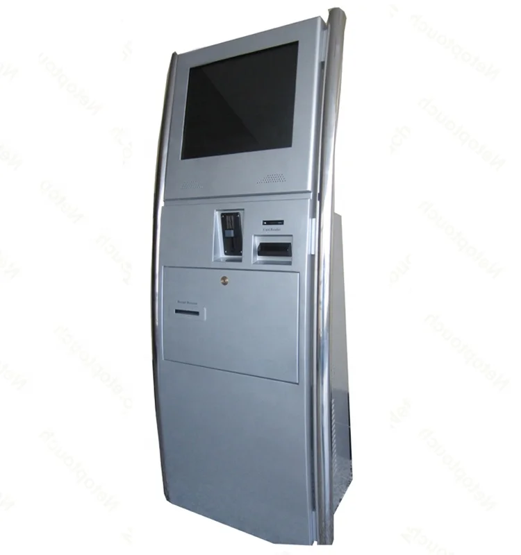 17'19'22' Coin/Bill Internet Kiosk with Touch Screen Monitor Payment Kiosks Genre
