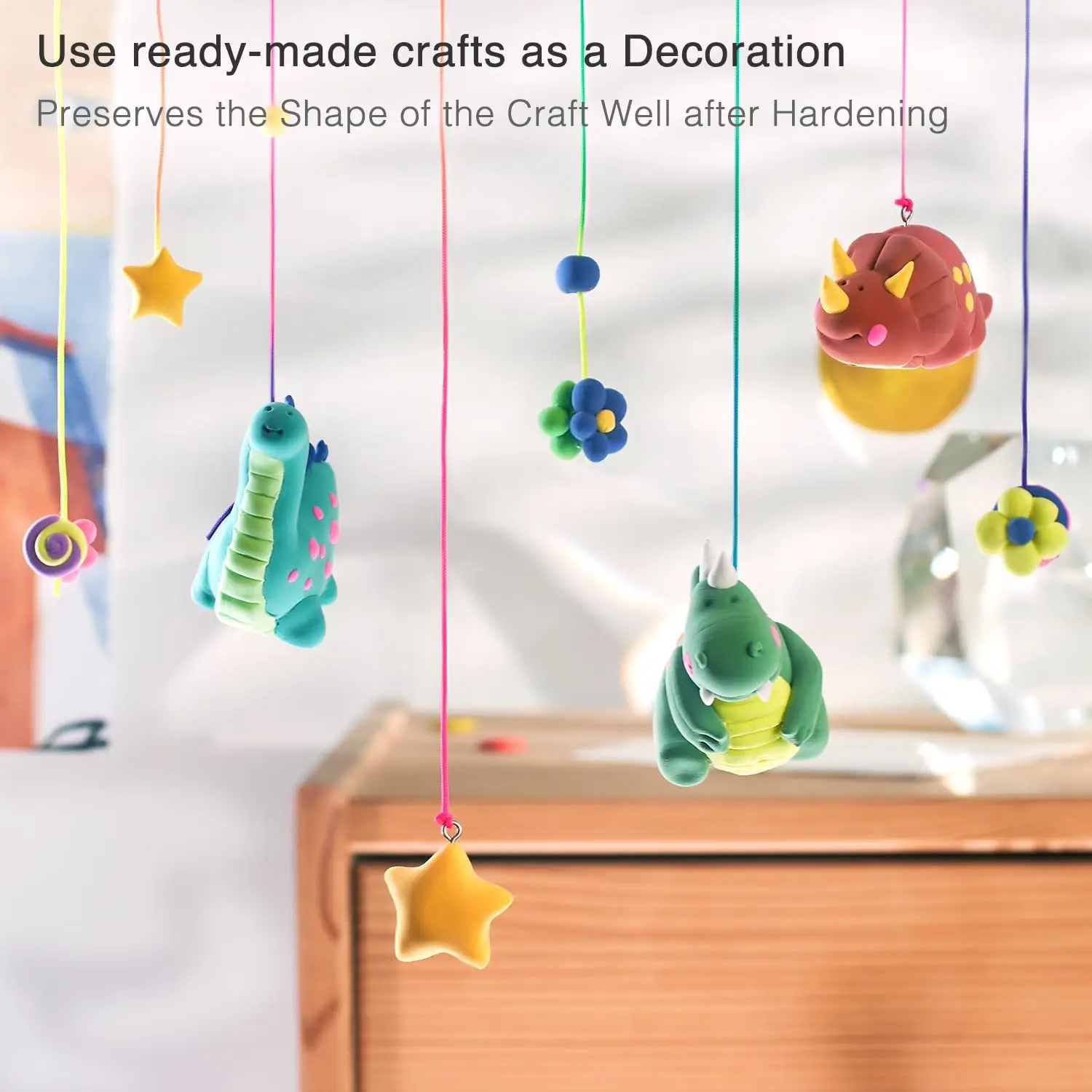 Air Dry Clay Kit - 50 Colors, Soft & Ultra Light, Modeling Clay for Kids
