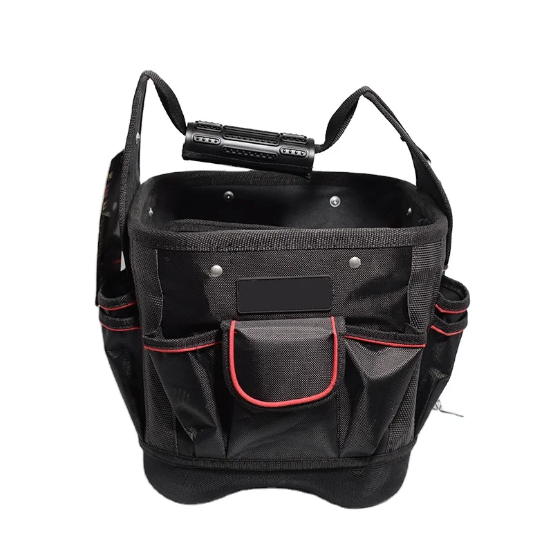 Wholesale customized portable polyester backpack tool bag for tools