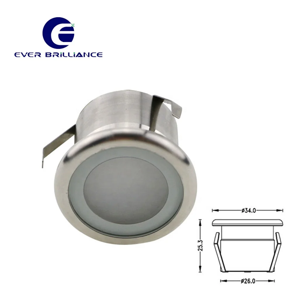 Popular stainless steel rgb 2w low voltage outdoor fence deck lights