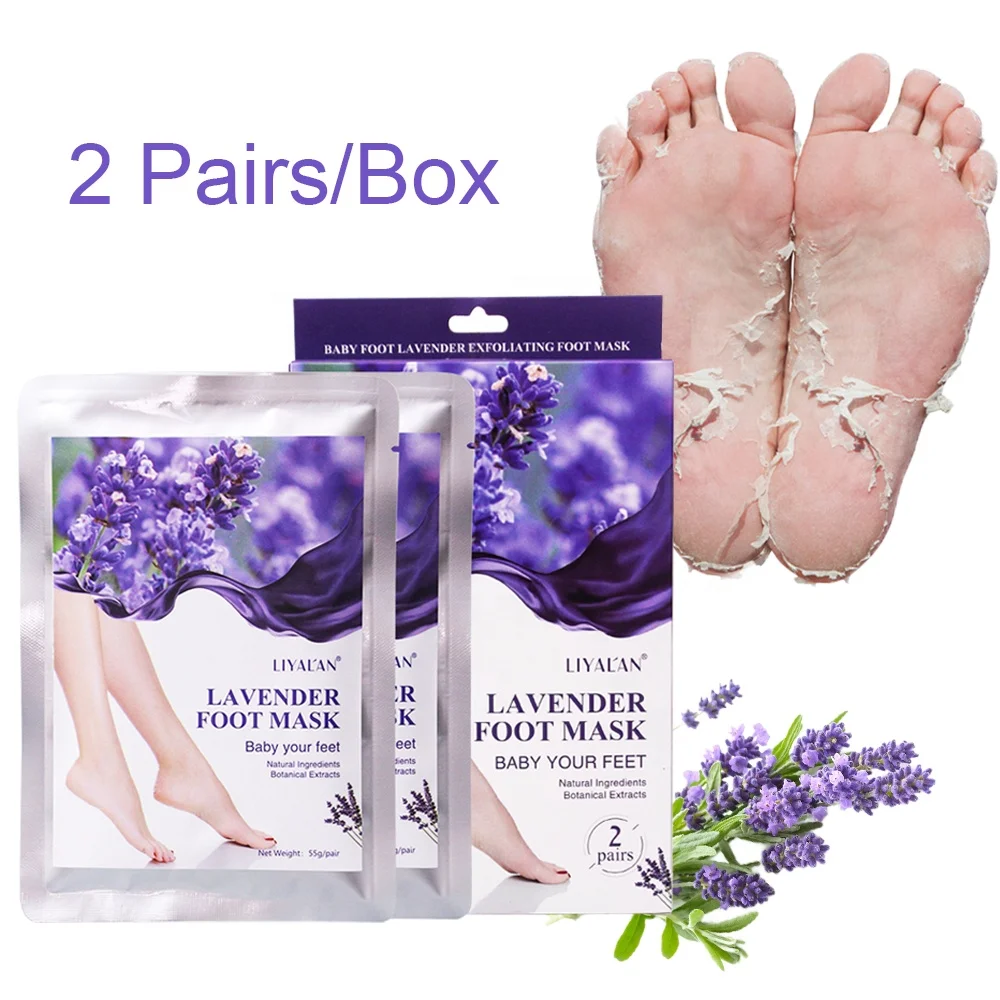 OEM Foot Skin Care Foot Peeling Dead Skin Removal Feet Sheet Mask Socks Moisturizing Exfoliating Foot Mask