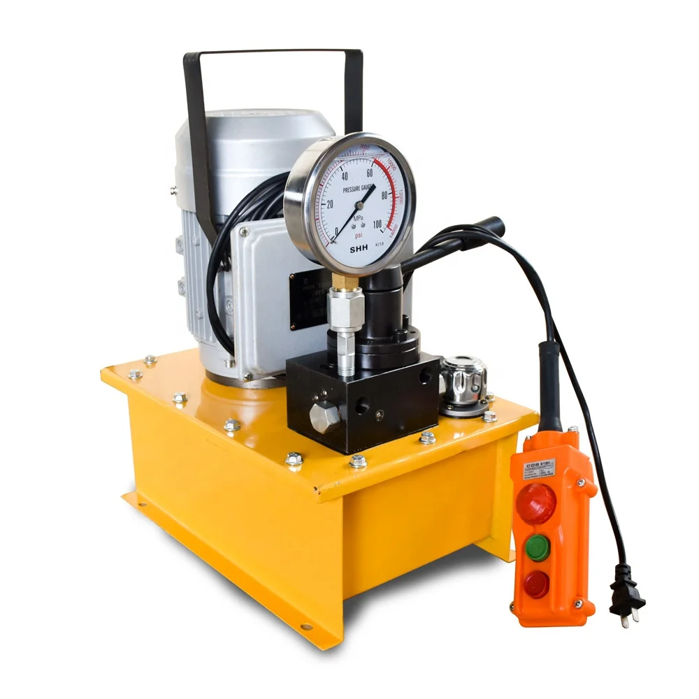 500 Bar 700 Bar Hydraulic Power Station Price High Pressure PC Strand Stressing Jack With Hydraulic Oil Pump