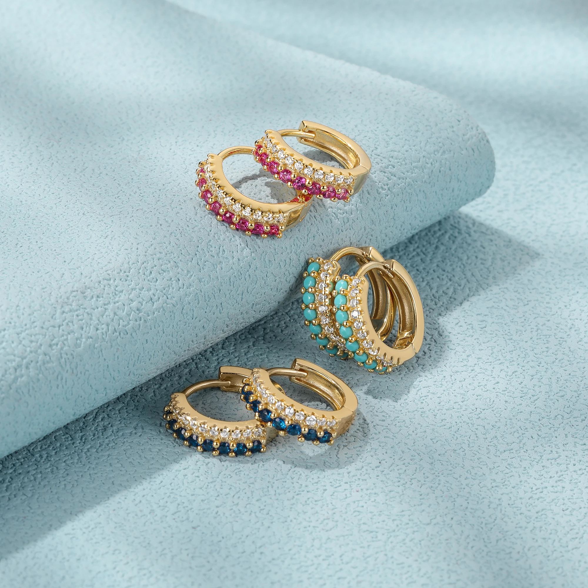 CANNER Huggie Hoop Earring Hip Hop 925 Sterling Silver Gold Plated Tiny 18K 14K Solid Custom Huggies Earrings