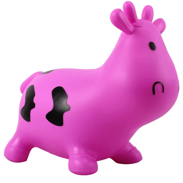 
Hot sale Gifts Pvc Inflatable Colorful Painting Animals Jumping Toys For Kids 