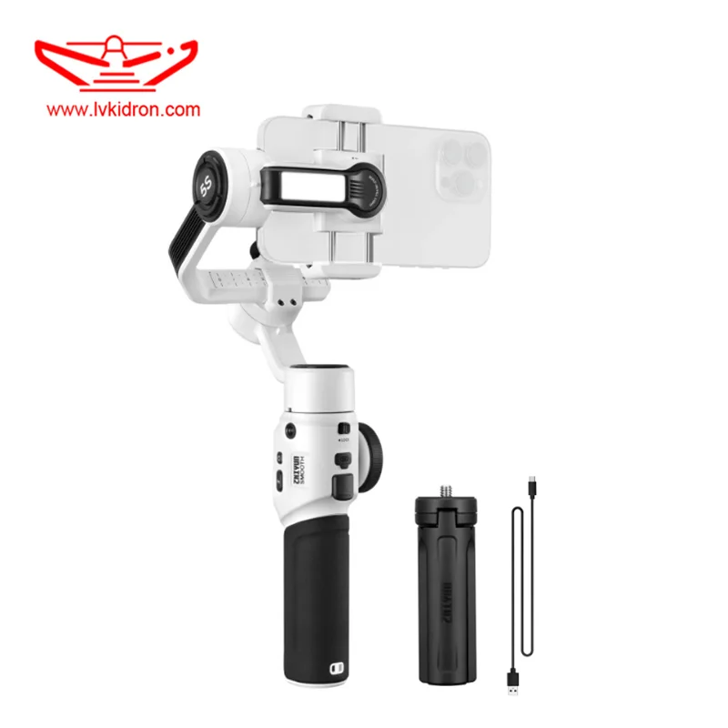 SMOOTH 5S Combo estabilizador de celular mobile phone outdoor live camera zoom 3-axis handheld gimbal stabilizer