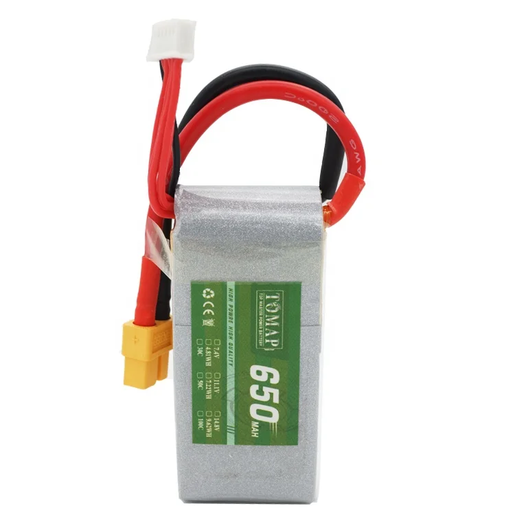 
Wholesale Products China 2S 3S 4S 650Mah Mini Toys Drone Lipo Battery 100C For Small Uav 