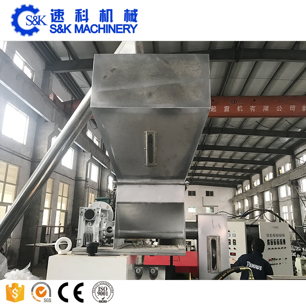 Easy to Operate Pellet Production Line for One-Stop Plastic Re-Pelletizing Equipment