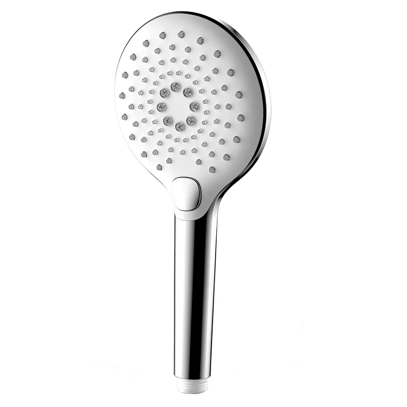 YS31522 Modern Bath square Shower Hand 3-function Handheld high pressure abs shower head with button switch