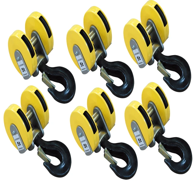 Double girder European quality overhead crane trolley electric cable hoist