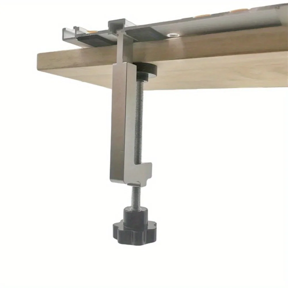 Table Clamp Universal Fence / T-Slot / Table Saw Guide Rail Clamps -  Fixed Clamp for Workbench Hardware and Woodworking Tools