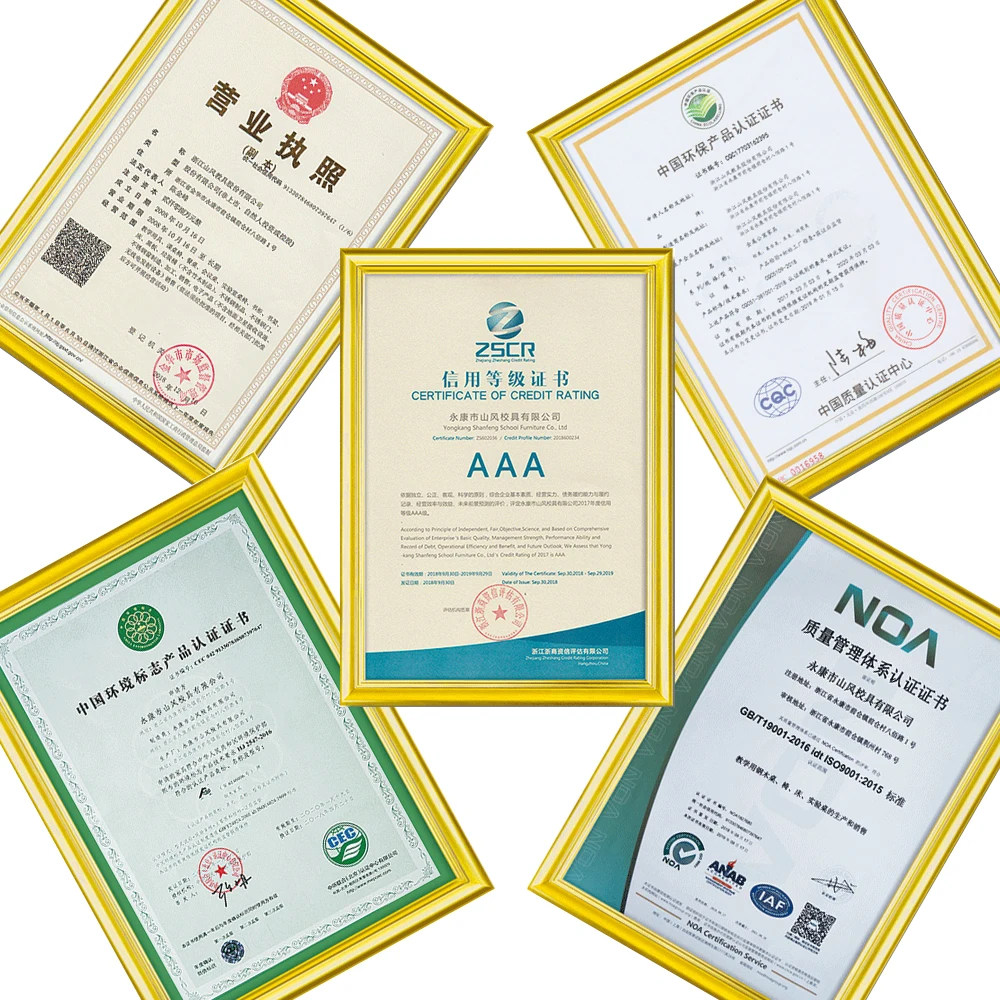 China wholesale new design wood metal school dining table with automatic reset stool food court cafeteria school dining table