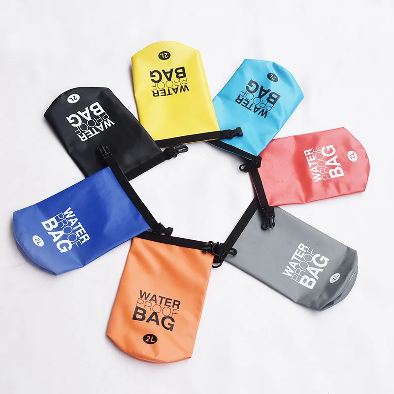 2L beach swimming bag  waterproof dry bag