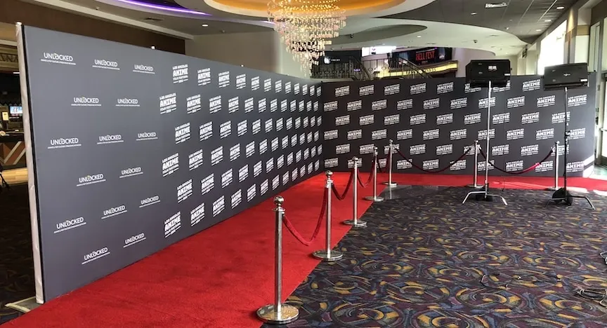 Backdrops Step and Repeat Banner Custom Backdrop Stand Zoom Virtual Background Logo Printed