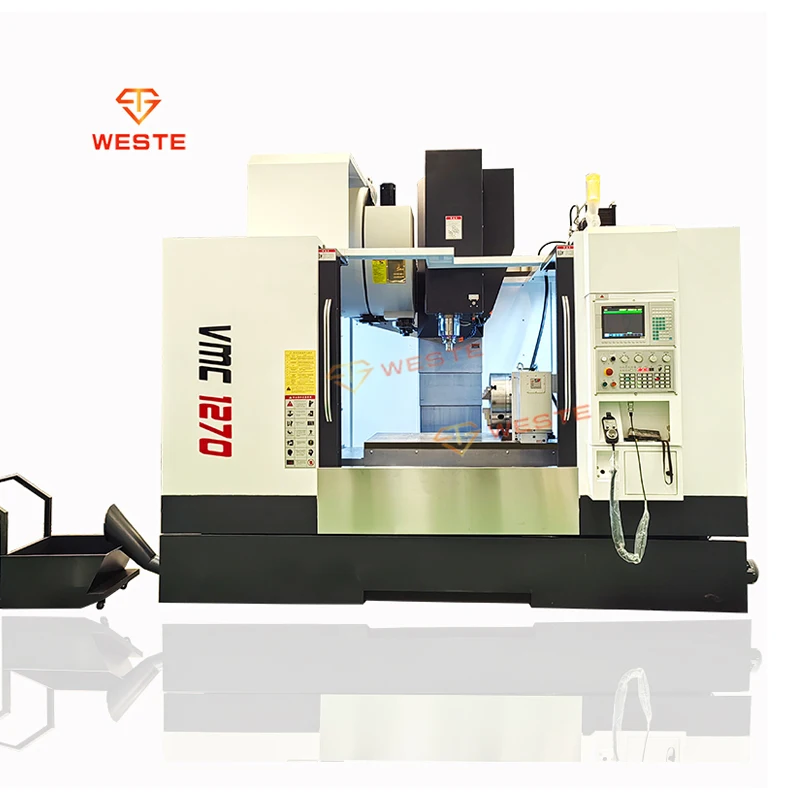 Фрезерные станки с ЧПУ vmc 1270 металла cnc фрезерный 5-осевой фрезерный станок с ЧПУ вертикальный обрабатывающий центр
