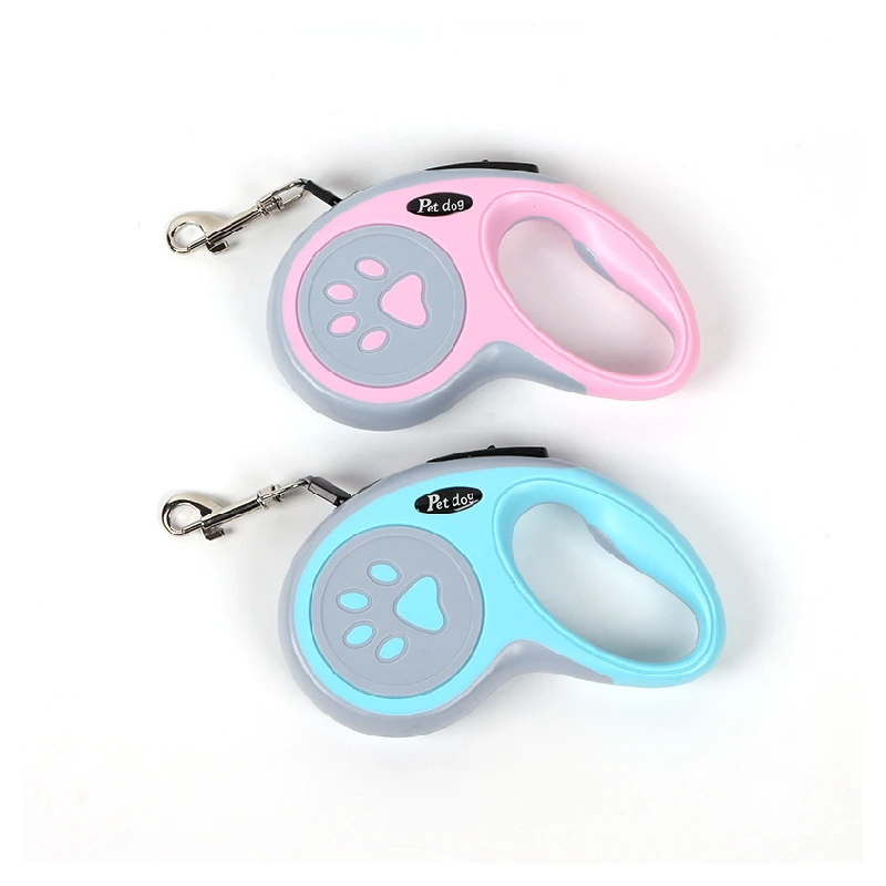 Dog Retractable Automatic Leash 3/5M Walking Dog Leash Out Explosion-proof Punch Small and Medium-sized Dog Pet Supplies Cat