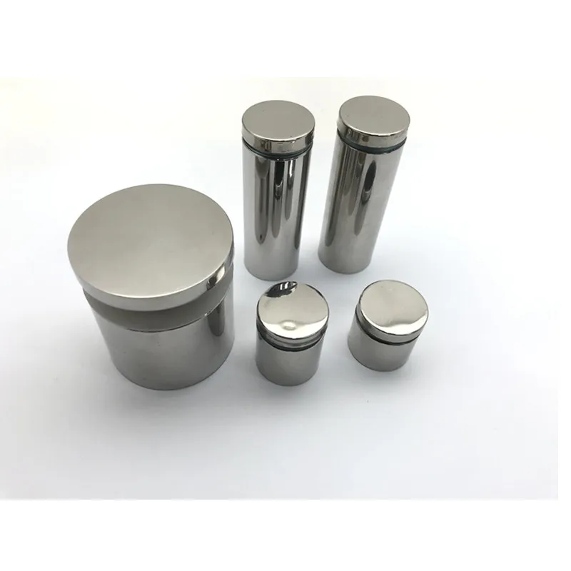 SS stand off bolts sign fixing stand off brackets glass shelf support