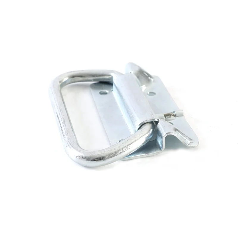 04406 Steel Toolbox Case Chest Folding and Lifting Pull Handle