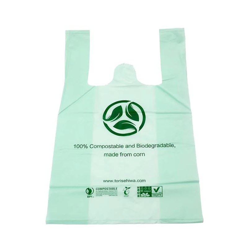 Wholesale recyclable cornstarch biodegradable hemp plastic bag