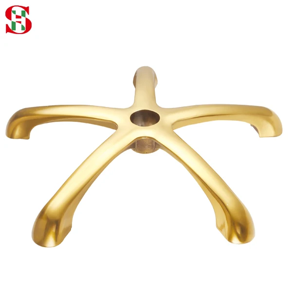 Office Chair Base Accessories Salon Stool Base Parts Wholesale Five Star Base Aluminium