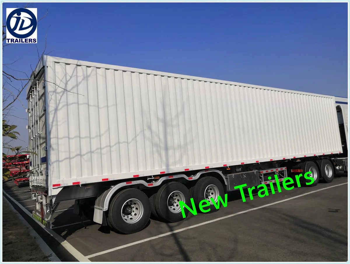 OYJD new product 13m wing van truck trailer use paper wine water food transport hydraulic automatic open close sidewall on