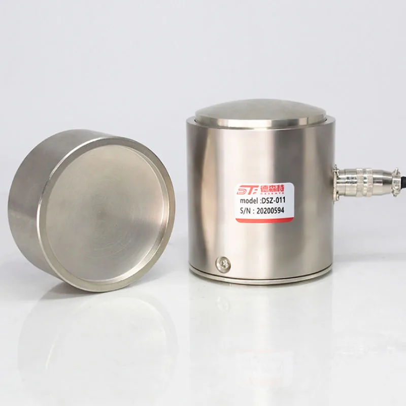 Large Range Load cell Weiging Sensor Canister Compression Column Weight Transducer 30T 100T 500T 1000T Pressure High precision