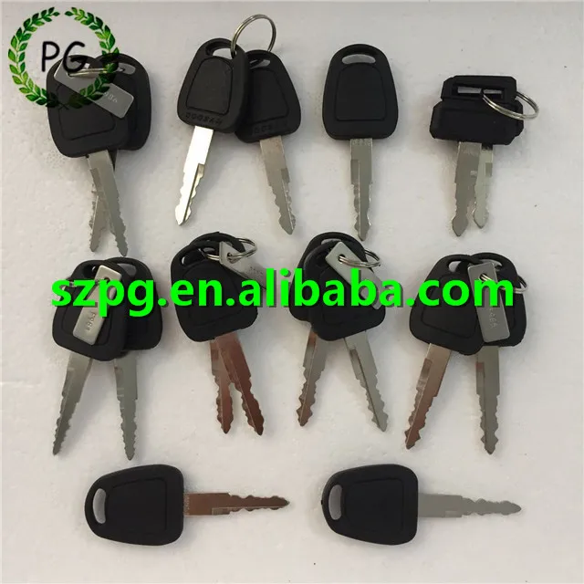 10PCS Ignition Key for Doosan Heavy Equipment