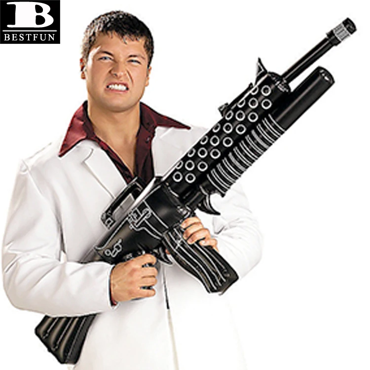 Китайский OEM завод Надувное оружие Тони Монтана виниловый надувной костюм на