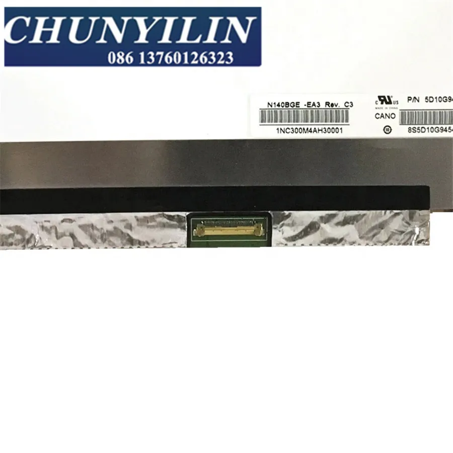 CYL высококачественный B140XTN02.5 FRU 04Y1575 для Levono X1 Carbon Slim 40 Pins Новый светодиодный ноутбук
