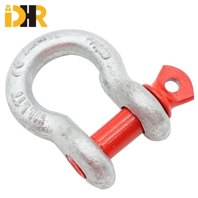 Galvanized Lifting Marine D Ring Shackle