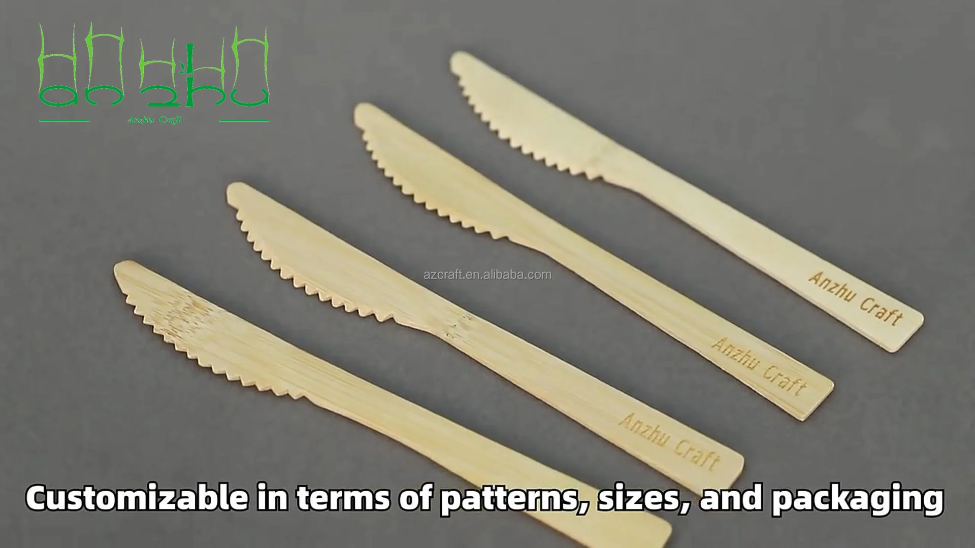 Biodegradable bamboo disposable eco cutlery manufacturer spoons & forks & knifes set cutlery with custom logo