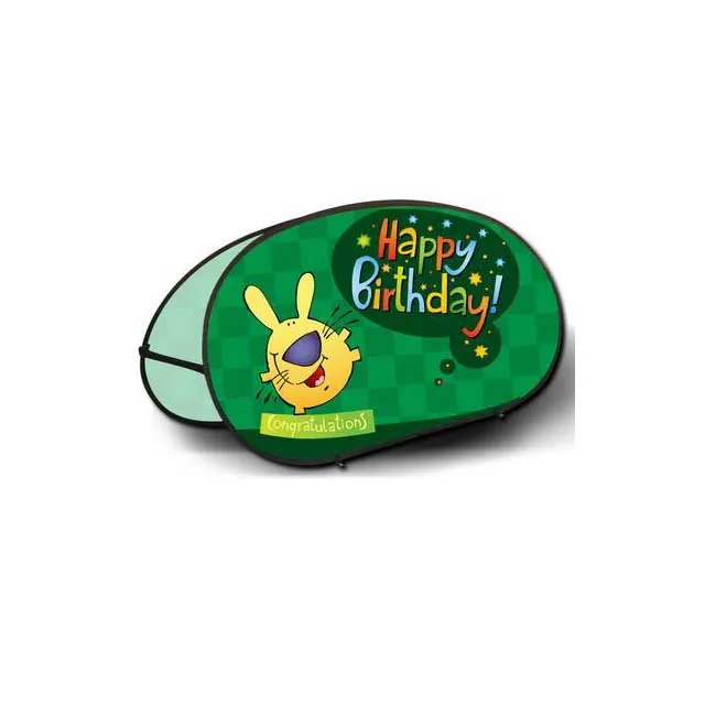 custom exhibition outdoor folding trade show advertising promotional portable oval horizontal stand a frame pop up out banner