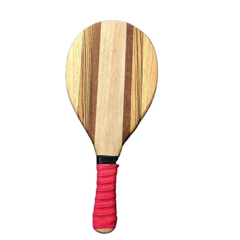 Хит продаж, теннисная ракетка для пляжа, деревянная ракетка для тенниса