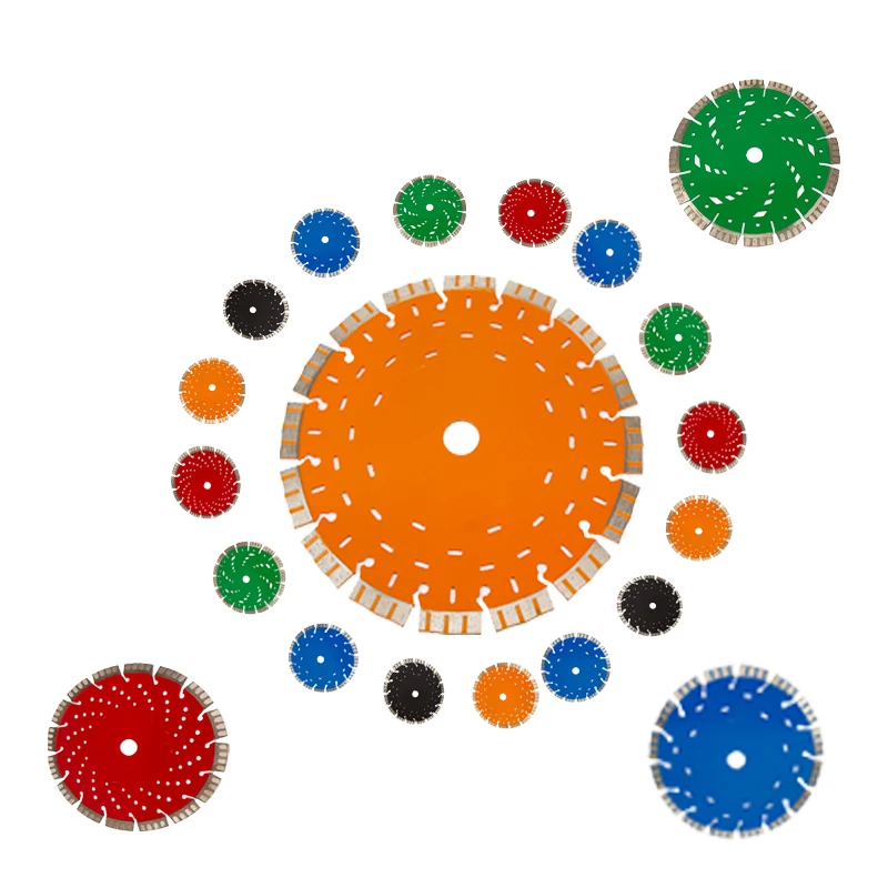 230mm concrete cutting saw blade laser welding turbo type diamond cut blade industrial diamond circular blade for wet dry