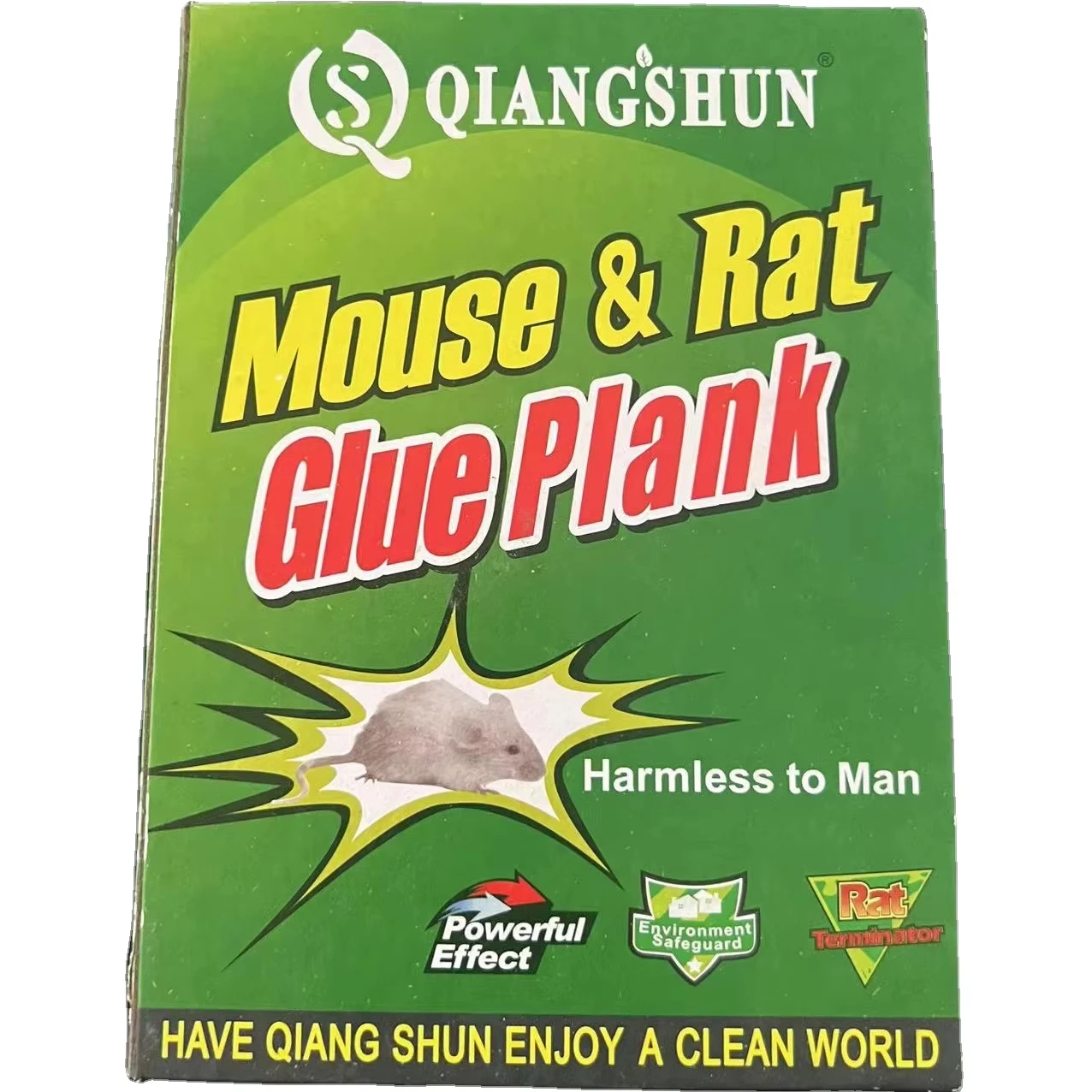 Small size Strong Adhesive mouse board 24*17 cm mouse stick trap Mouse glue clip OEM