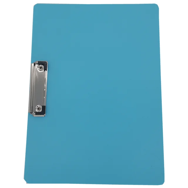 2021Office Classroom School Stationery Accessories Metal Thin Wire Clip A4 Plastic Clipboard