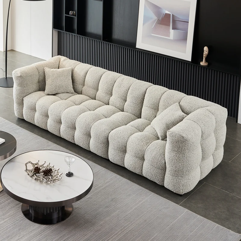 Nordic living room sofa combination simple modern splicing module clothing shop beauty salon reception sofa
