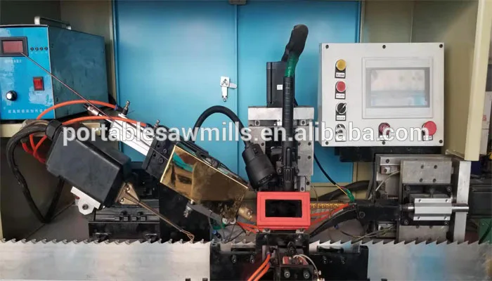 Автоматическая ленточная пила, зубчатая сварочная машина