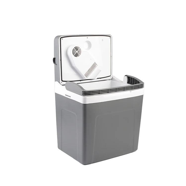 
Multifunctional Low Noise 25l Car Fridge Portable Mini Refrigerator Cooler Warmer Box 