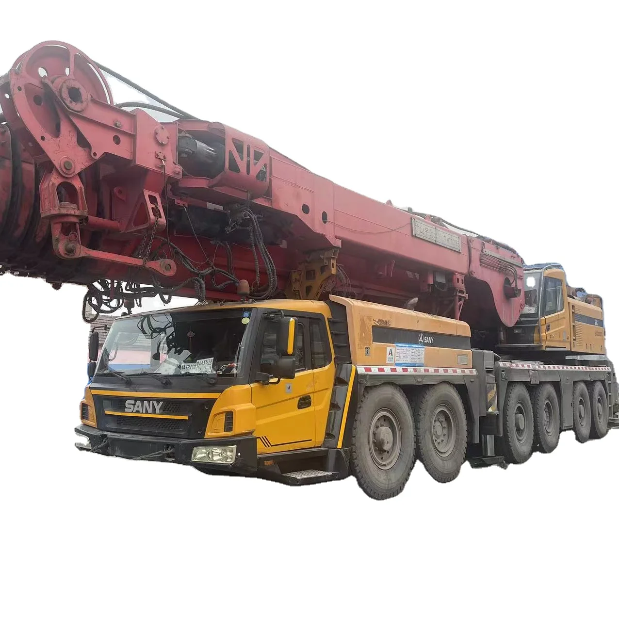 SANY SAC3000 использованный вседорожный кран грузоподъемностью 300 тонн